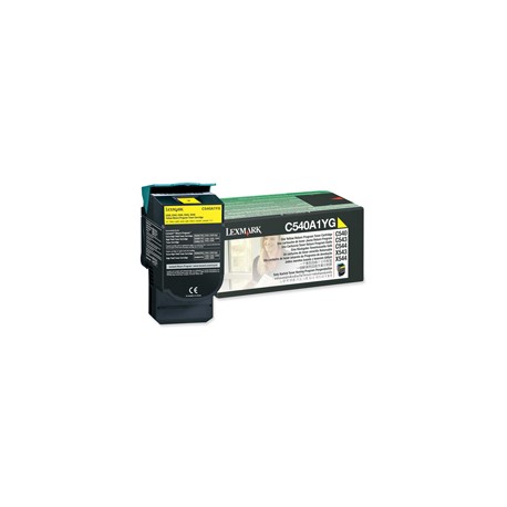 Lexmark - Toner - Giallo - C540A1YG - return program - 1.000 pag