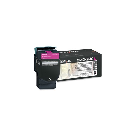 Lexmark - Toner - Magenta - C540H2MG - non return program - 2.000 pag