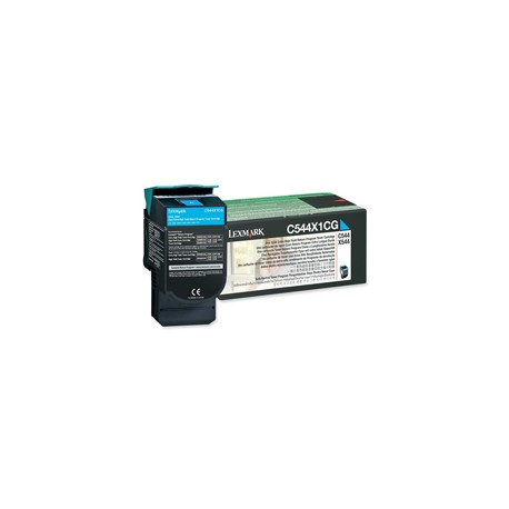 Lexmark - Toner - Ciano - C544X1CG - return program - 4.000 pag