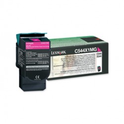 Lexmark - Toner - Magenta - C544X1MG - return program - 4.000 pag