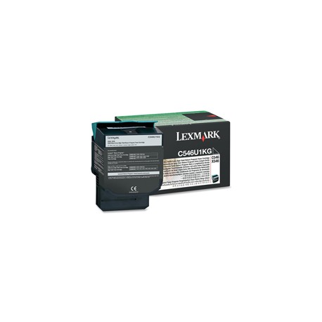 Lexmark - Toner - Nero - C546U1KG - return program - 8.000 pag