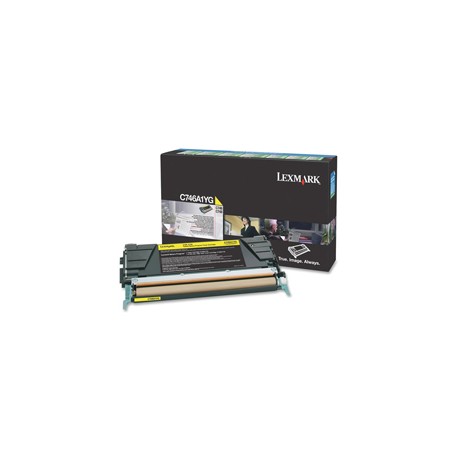 Lexmark - Toner - Giallo - C746A1YG - return program - 7.000 pag