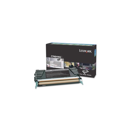 Lexmark - Toner - Nero - C746H1KG - return program - 12.000 pag