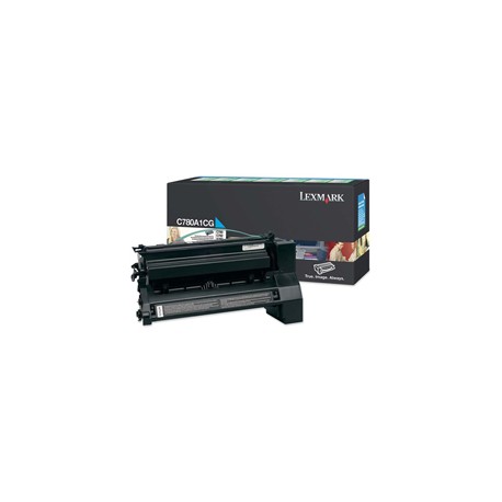 Lexmark - Toner - Ciano - C780A1CG - return program - 6.000 pag