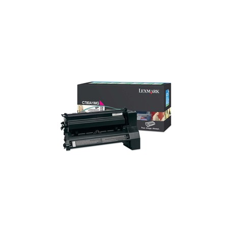 Lexmark - Toner - Magenta - C780A1MG - return program - 6.000 pag