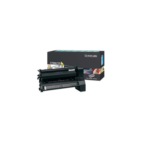 Lexmark - Toner - Giallo - C780A1YG - return program - 6.000 pag