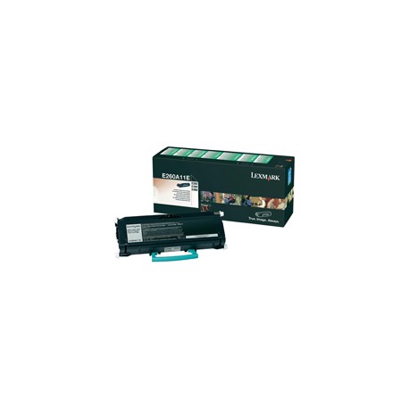 Lexmark - Toner - Nero - E260A11E - return program - 3.500 pag