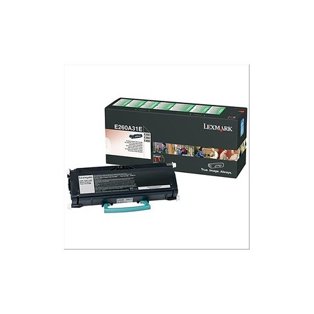 Lexmark - Toner - Nero - E260A31E - non return program - 3.500 pag