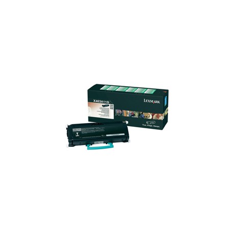 Lexmark - Toner - Nero - X463A11G - non return program - 3.500 pag