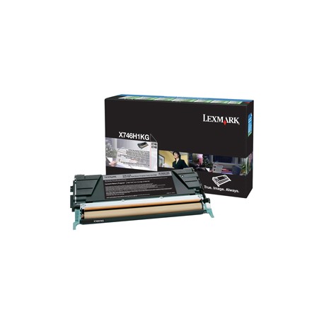 Lexmark - Toner - Nero - X746H1KG - return program - 12.000 pag