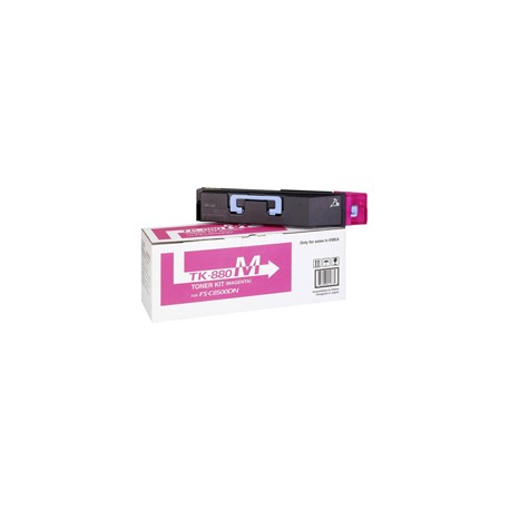 Kyocera/Mita - Toner - Magenta - TK-880M - 1T02KABNL0 - 18.000 pag