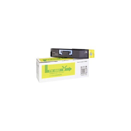 Kyocera/Mita -  Toner - Giallo - TK-880Y - 1T02KAANL0 - 18.000 pag