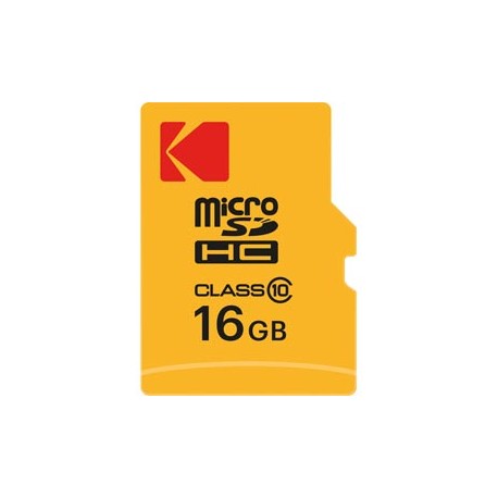 Kodak - Micro SDHC Class 10 Extra - EKMSDM16GHC10CK - 16GB