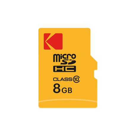 Kodak - Micro SDHC Class 10 Extra - EKMSDM8GHC10CK - 8 GB