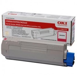 Oki - Toner - Magenta - C5850/C5950 - 43865722 - 6.000 pag