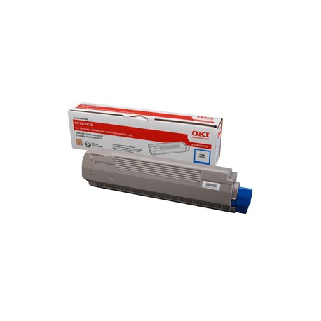 Oki - Toner - Ciano - C-810 C-830 - 44059107 - 8.000 pag