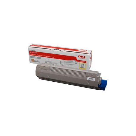 Oki - Toner - Giallo - C-810 C-830 - 44059105 - 8.000 pag