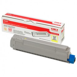 Oki - Toner - Giallo - C8600 - 43487709 - 6.000 pag