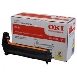 Oki - Tamburo - Giallo - C610 - 44315105 - 20.000 pag