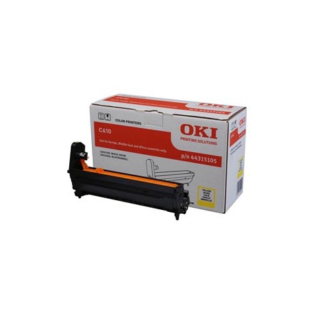 Oki - Tamburo - Giallo - C610 - 44315105 - 20.000 pag