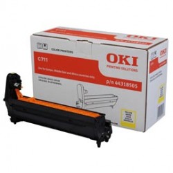 Oki - Tamburo - Giallo - C711 - 44318505 - 20.000 pag