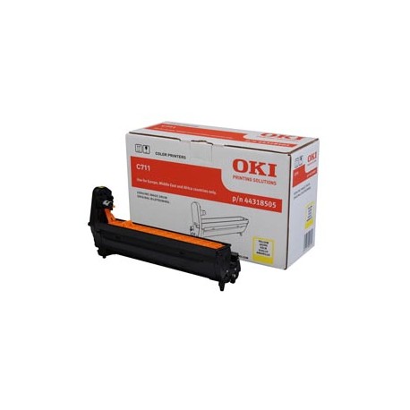 Oki - Tamburo - Giallo - C711 - 44318505 - 20.000 pag