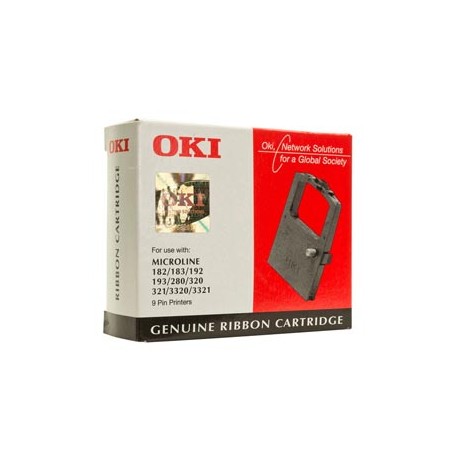 Oki - Nastro - Nero - ml182/92/93 280 320/1 3320/1 ml183 - 09002303 - 3.000.000 caratteri