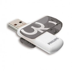 PHILIPS USB 2.0 32GB VIVID GRIGIO