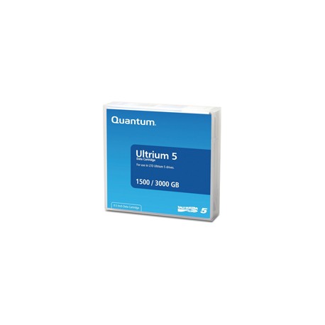 Quantum - Cartuccia dati LTO-5 Ultrium - 1,5 TB/3,0 TB - QUTU1500R