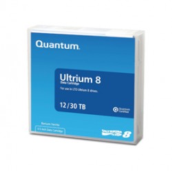 Quantum -  Cartuccia dati LTO-8 Ultrium - 12TB / 30TB - QUTU12000R