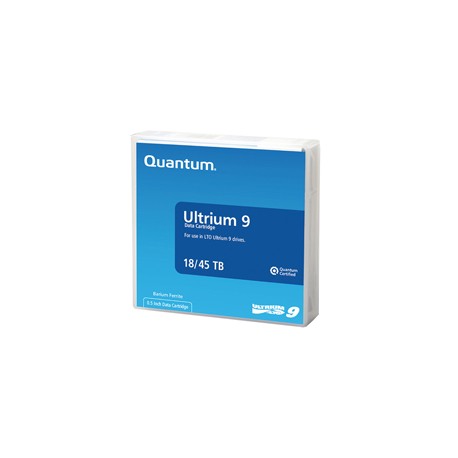 Quantum - Cartuccia dati LTO-9 Ultrium - 18TB / 45TB - QUTU18000R