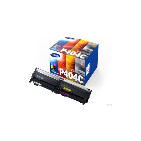 Hp/Sasmung - Conf. 4 Toner originale - C/M/Y/K - CLTP404C/ELS -  SU365A - 1.000 pag cad