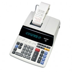 Calcolatrice scrivente EL 2607V 12 cifre, 2 colori di stampa