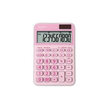 Calcolatrice da tavolo, EL M335 10 cifre, colore rosa