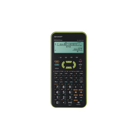 Sharp - Calcolatrice Scientifica EL-W531XH - Verde - ELW531XHGR