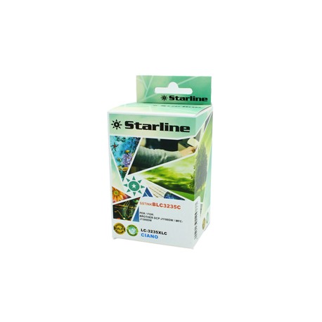 Starline - Cartuccia Ink per print C/BROTHER LC-3235XLC - Ciano