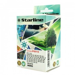 Starline - Cartuccia - ink Nero per print c/Canon pg 512 17ml