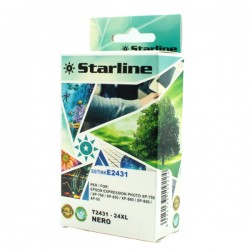 Starline - Cartuccia ink - per Epson - Nero -C13T24314012 - 24XL-11ml