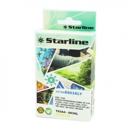 Starline - Cartuccia 603XL Stella Marina - Giallo - 13ml