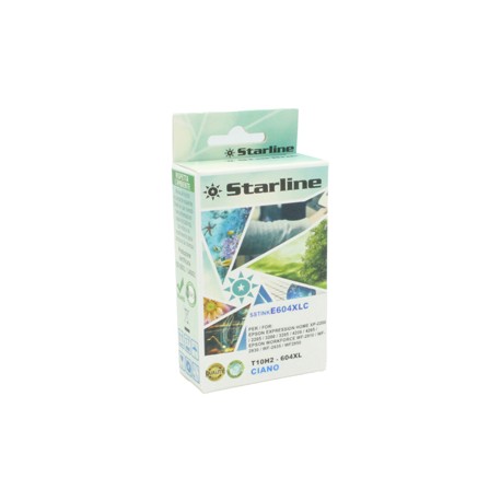 Starline - Cartuccia compatibile Ananas 604XL - Ciano - JNEP604C - 350 pag