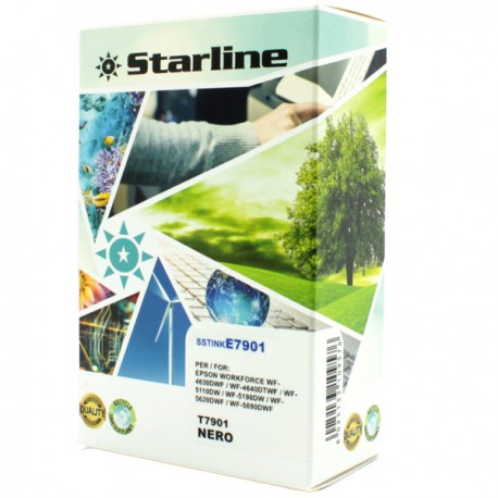 Starline - Cartuccia ink - per Epson - Nero - C13T79014010 - 79XL -42ml