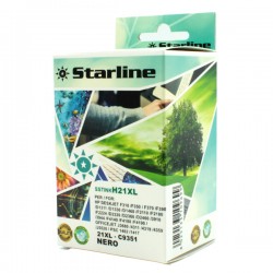 Starline - Cartuccia ink Compatibile -  per HP 21XL - Nero