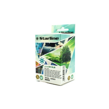 Starline - Cartuccia ink Compatibile - per  HP 301XL - Nero