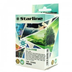 Starline - Cartuccia ink Compatibile - per  HP 336 - Nero