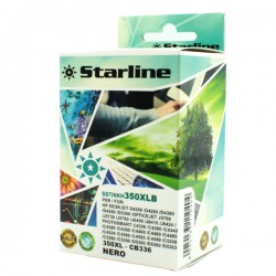 Starline - Cartuccia ink Compatibile - per HP 350XL - Nero CB336EE