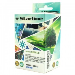 Starline - Cartuccia - ink Ciano per print c/Hp n. 920 e 920xl con chip