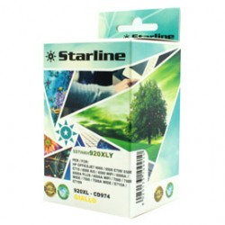 Starline - Cartuccia - ink Giallo per print c/Hp n. 920 e 920xl con chip