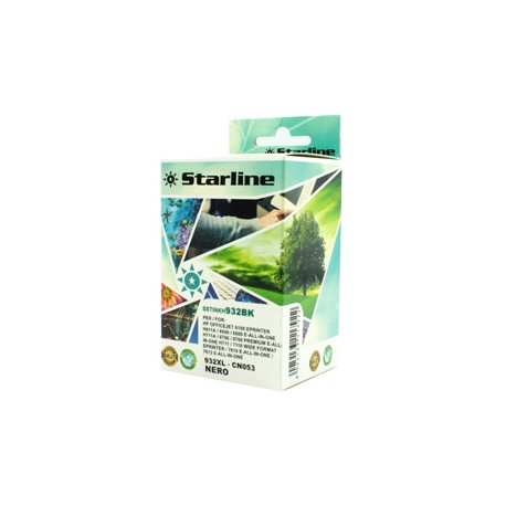 Starline - Cartuccia ink Compatibile - per HP  932 - Nero - CN053AN - 32ml