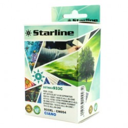 Starline - Cartuccia ink Compatibile - per HP 933- Ciano - CN054AN - 32ml