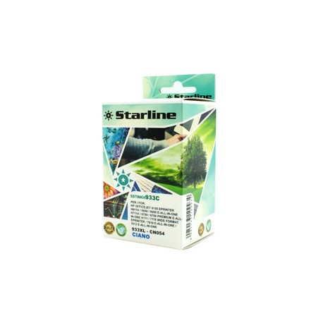 Starline - Cartuccia ink Compatibile - per HP 933- Ciano - CN054AN - 32ml